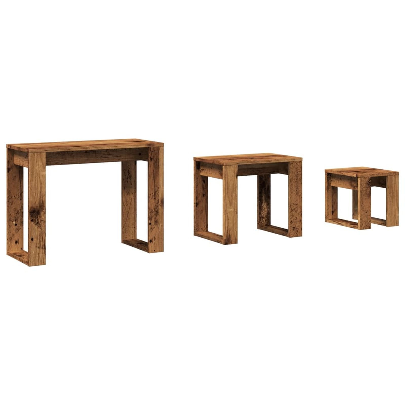 Tables  VidaXL 856678 Marron