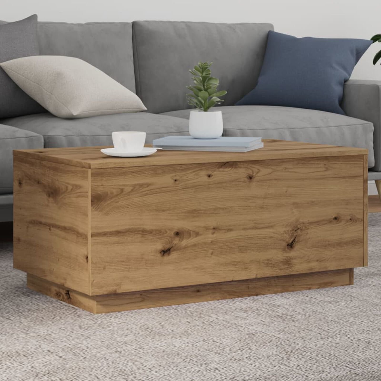 Tables  VidaXL 857723 Chene
