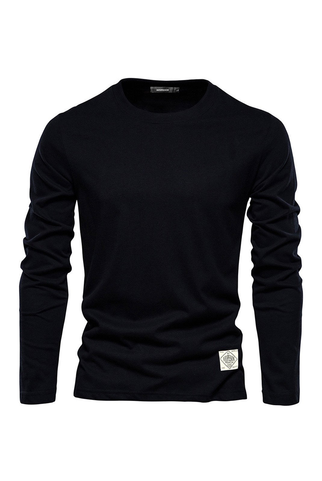 T-S manches longues  VINTACY 2301_Black 