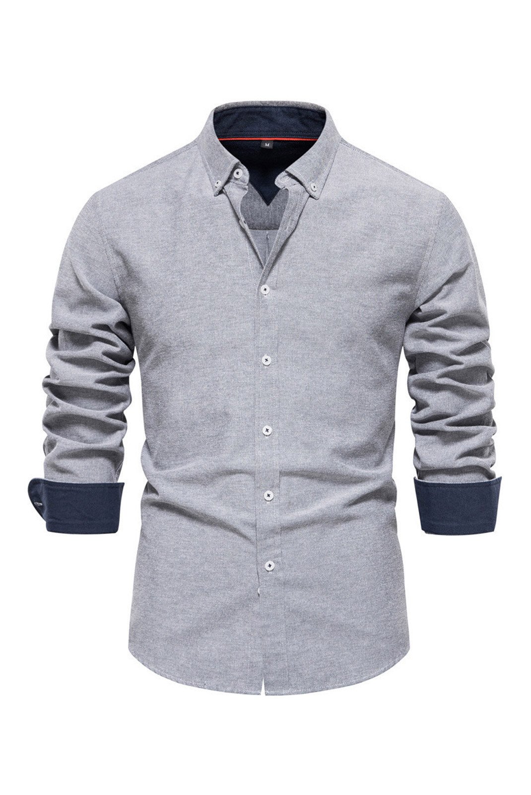 Chemises manches longues  VINTACY SH700_Grey 