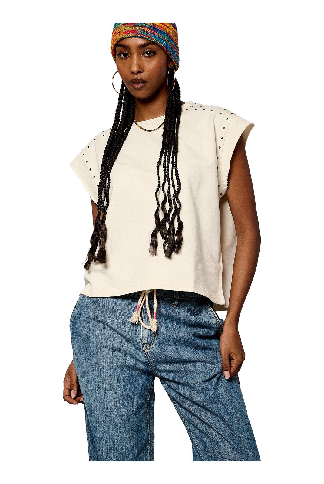 Tee shirt  Kaporal VISIO OFFWHI