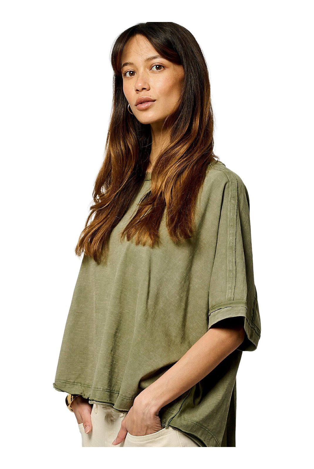 Tee shirt  Kaporal VISON KHAKI