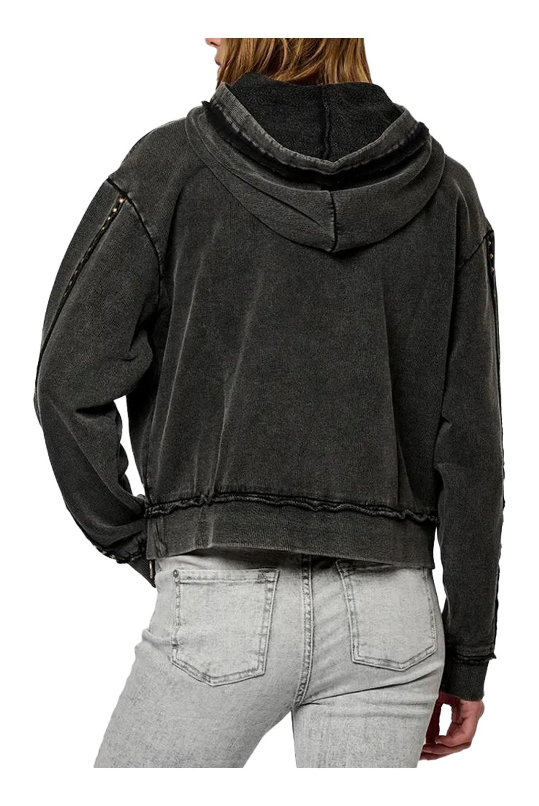 Sweat / sweat zippé  Kaporal VITRA CHARCO