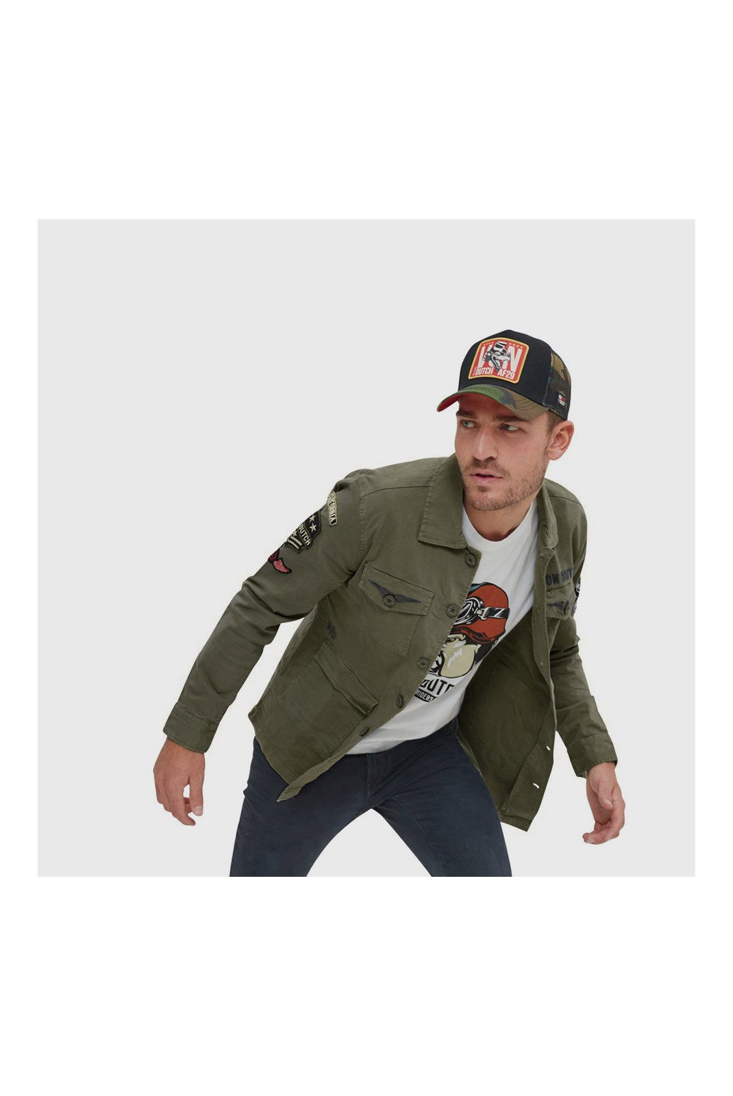 Vestes & blousons  Von dutch VD_1_JKT_REBE_K Vert