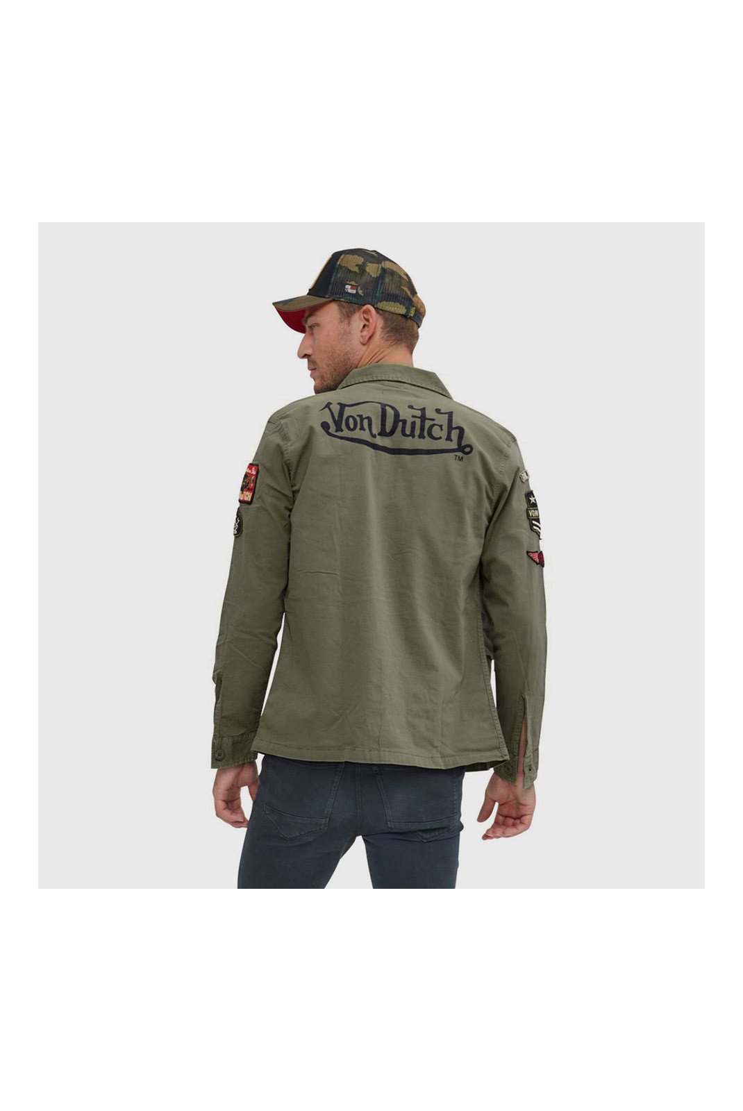 Vestes & blousons  Von dutch VD_1_JKT_REBE_K Vert