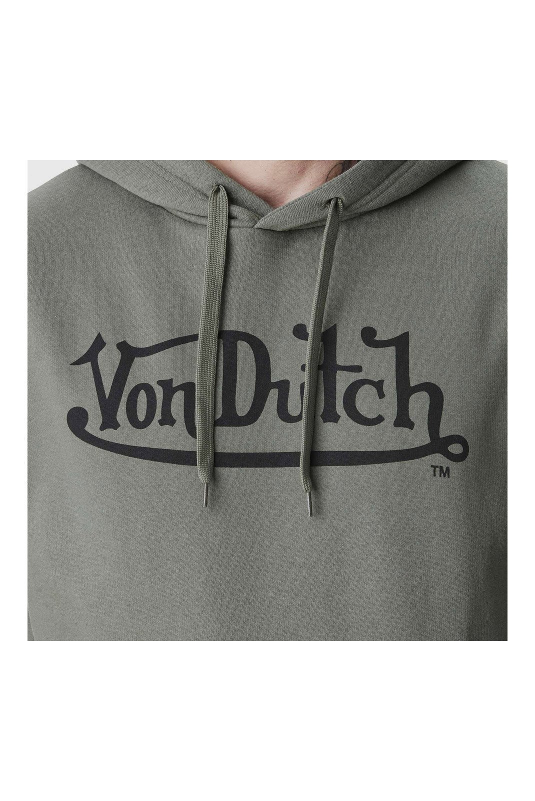 Sweatshirts  Von dutch VD_1_SWC_LOGAN_KAN Vert
