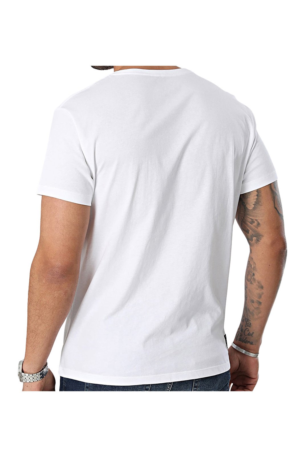 T-S manches courtes  Watts WATTS03 0052 BLANC