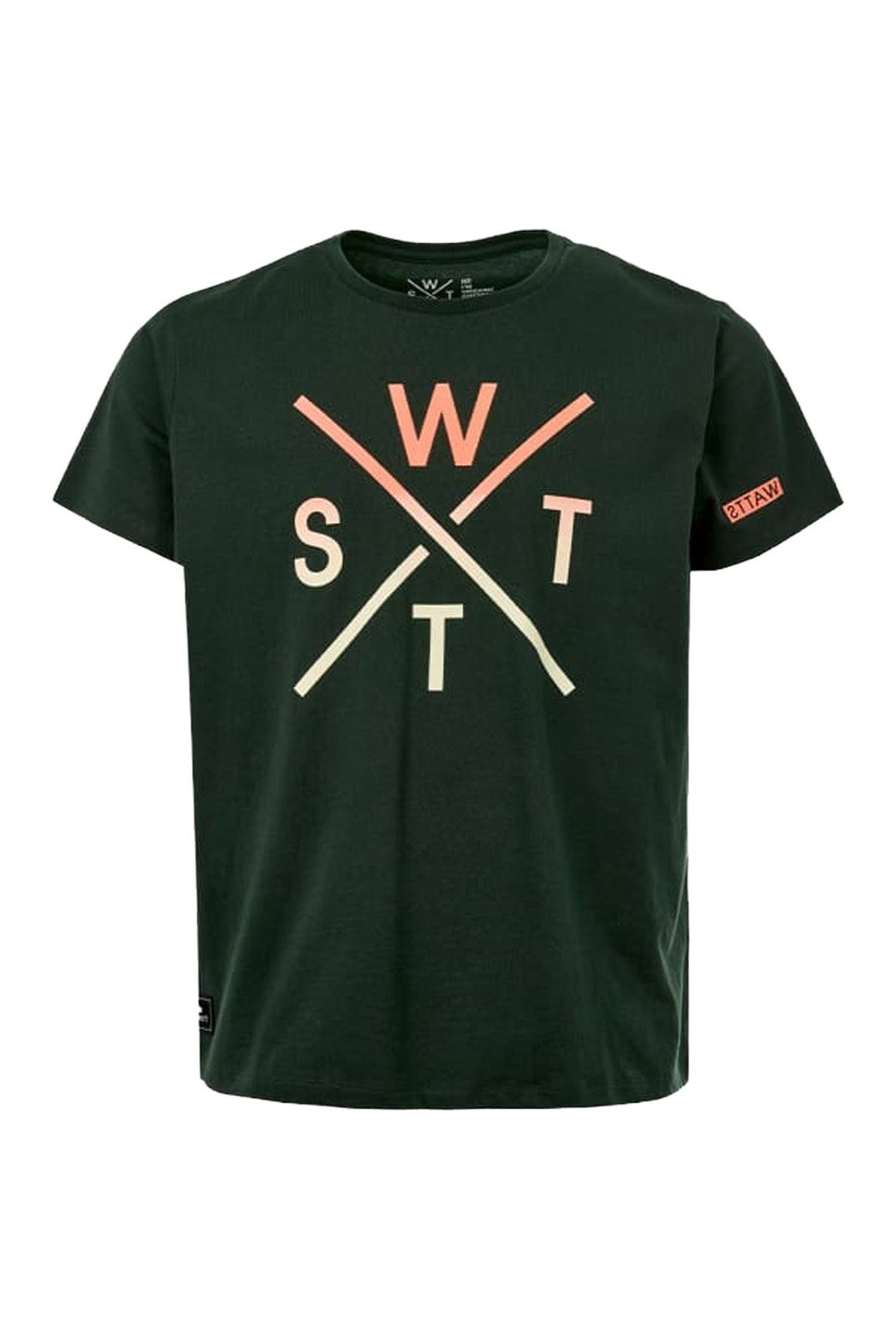 T-S manches courtes  Watts WATTS03 1115 OLIVE