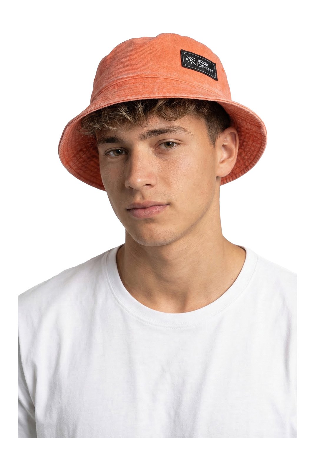 Casquettes  Watts WINGS 1451 Orange Et Bleu