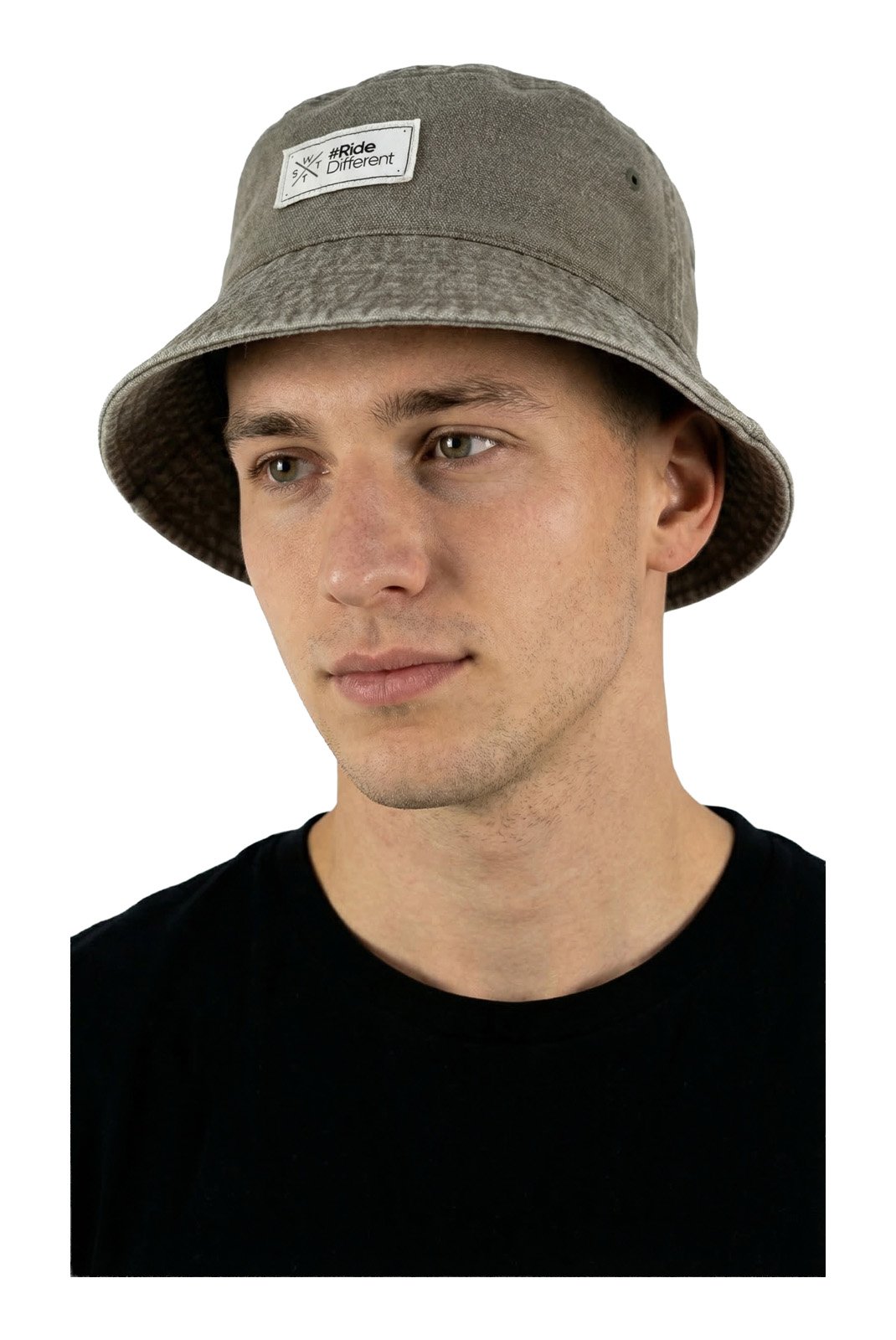 Casquettes  Watts WINGS 1617 Jaune Et Kaki