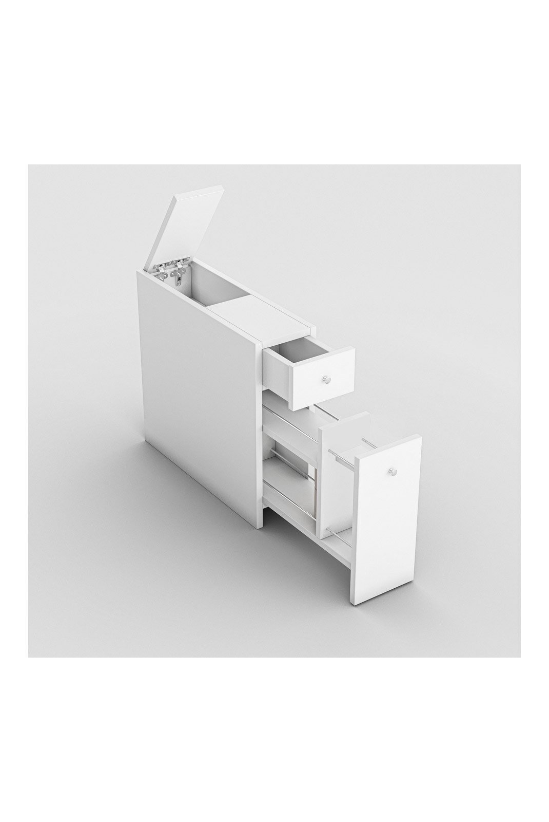 Meubles de salle de bain  WOODEN ART 854KLN3901 White