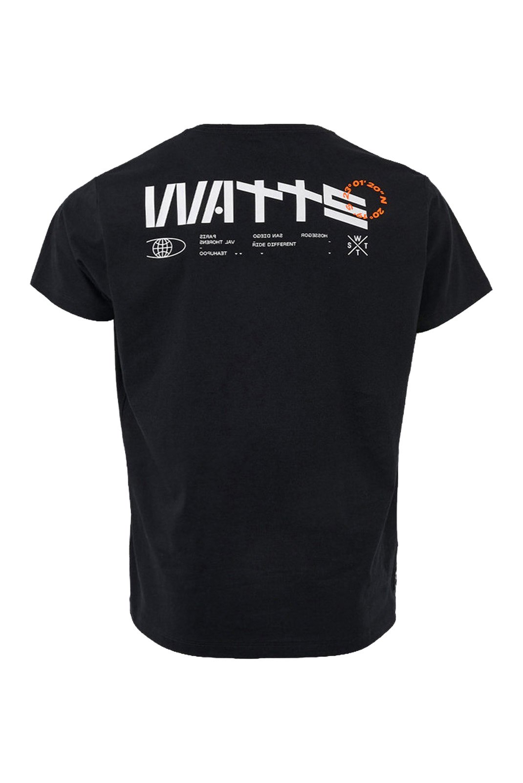 T-S manches courtes  Watts X CORE 9999 FULL BLACK