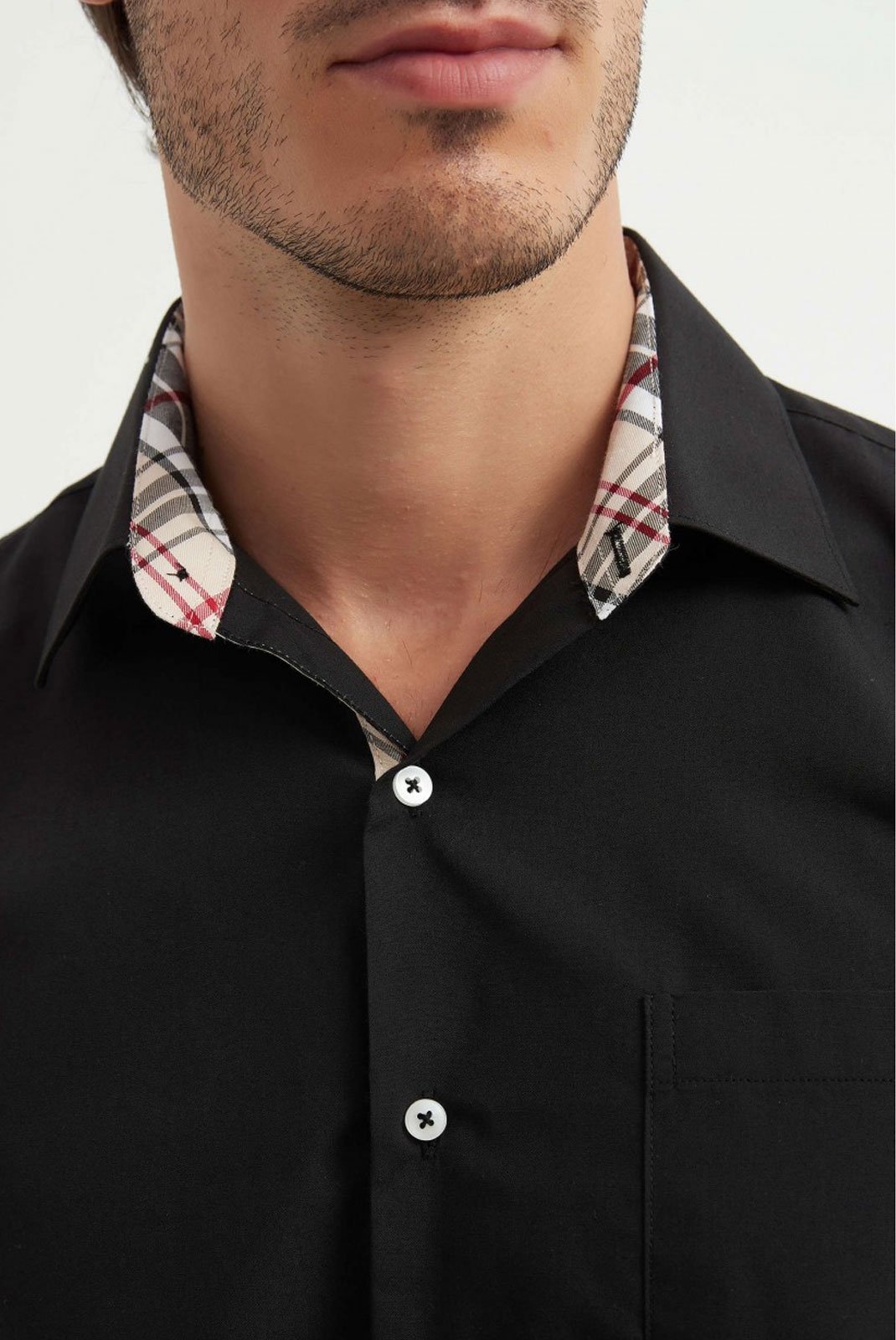 Chemises manches longues  Yves Enzo paris 6234-1 02 NOIR