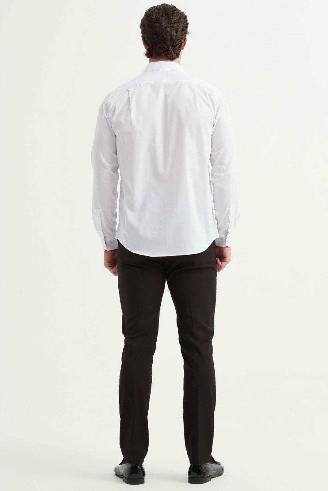 Chemises manches longues  Yves Enzo paris 6234-1 01 BLANC