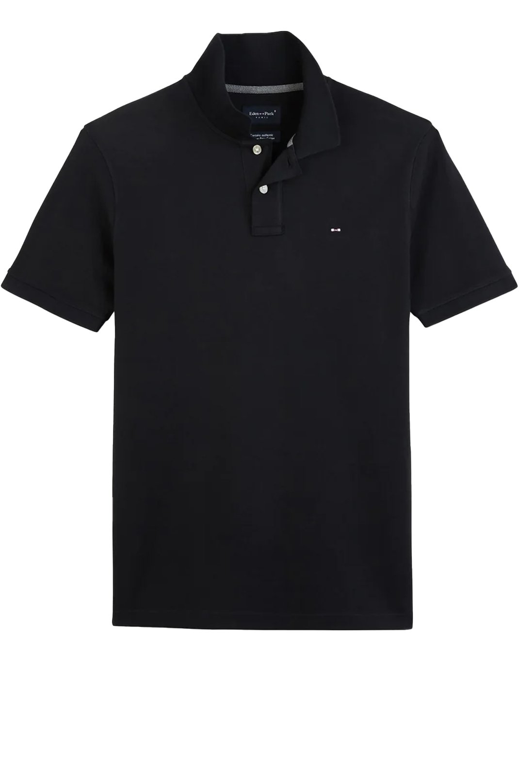 Polos manches courtes  Eden park PPKNIPCE0006 Noir
