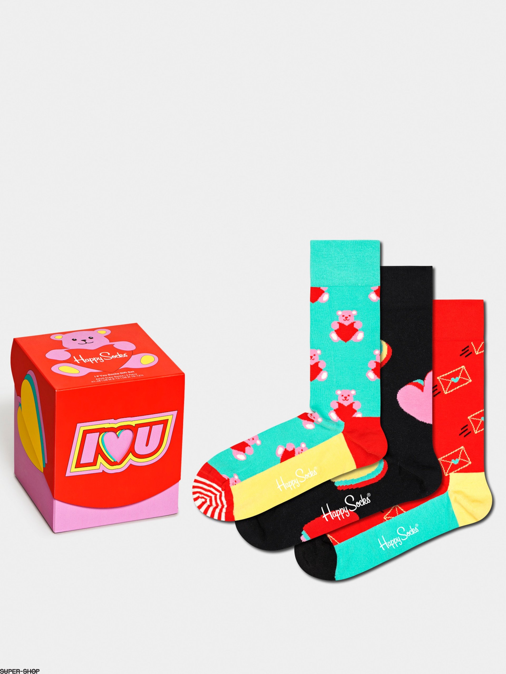 Chaussettes  Happy Socks XLOS08-4300 I Love You