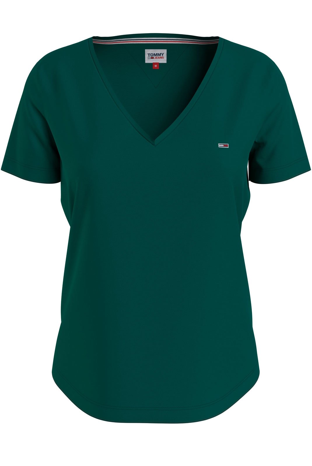 Tops & Tee shirts  Tommy Jeans DW0DW09195 L6O Dark Turf Green