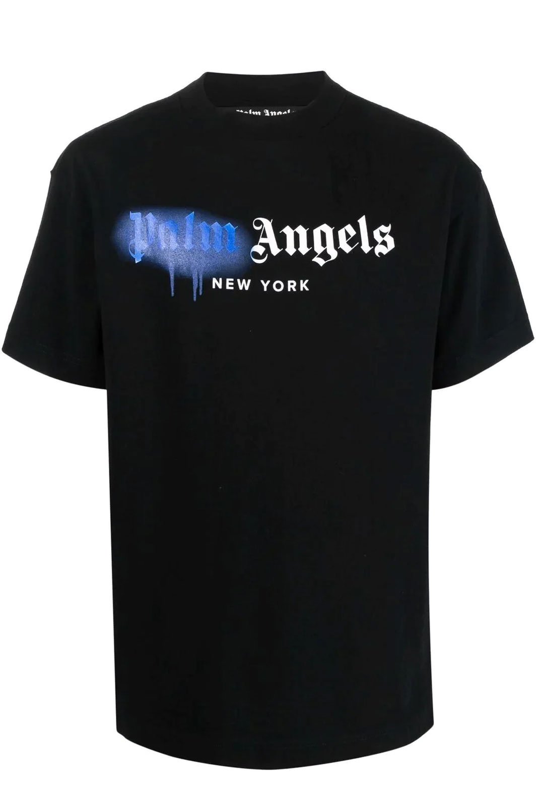 Homme  Palm Angels PMAA001S21JER0401045 BLACK/BLUE