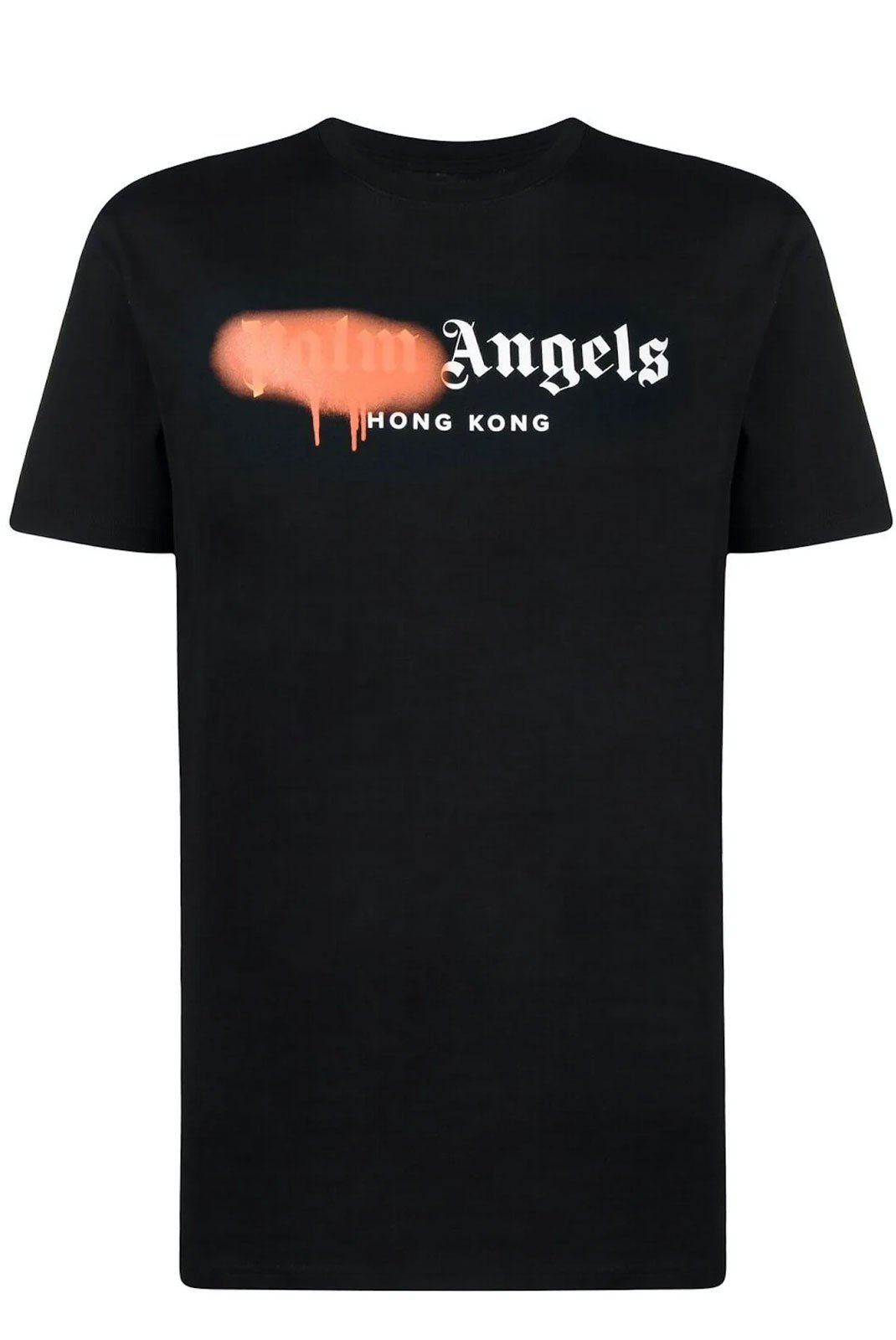 Homme  Palm Angels PMAA001S2041300561018 BLACK/ORANGE