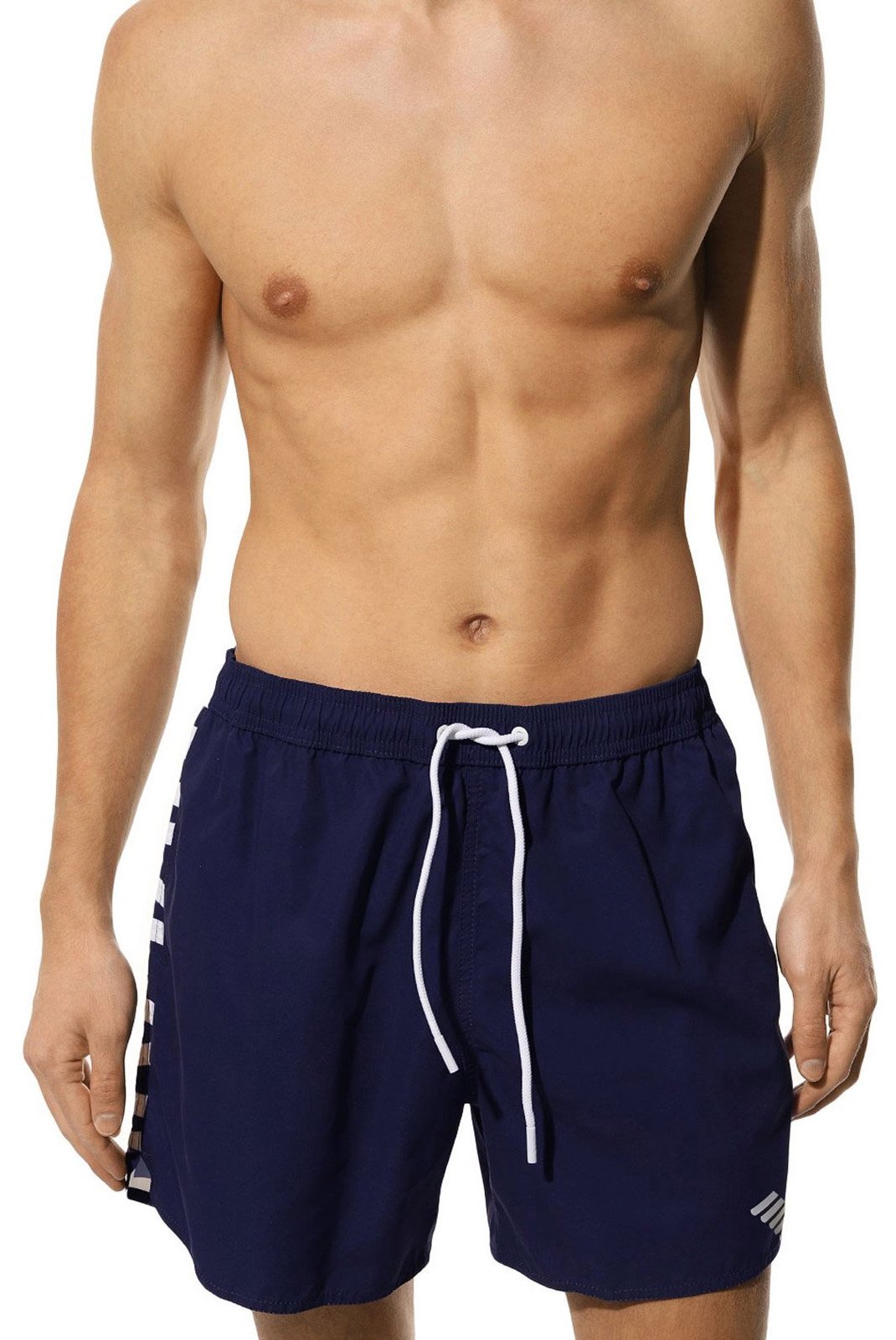 Maillots / Serviettes  Emporio armani 211740 3R424 49336 BLU/LOGO VERTICALE