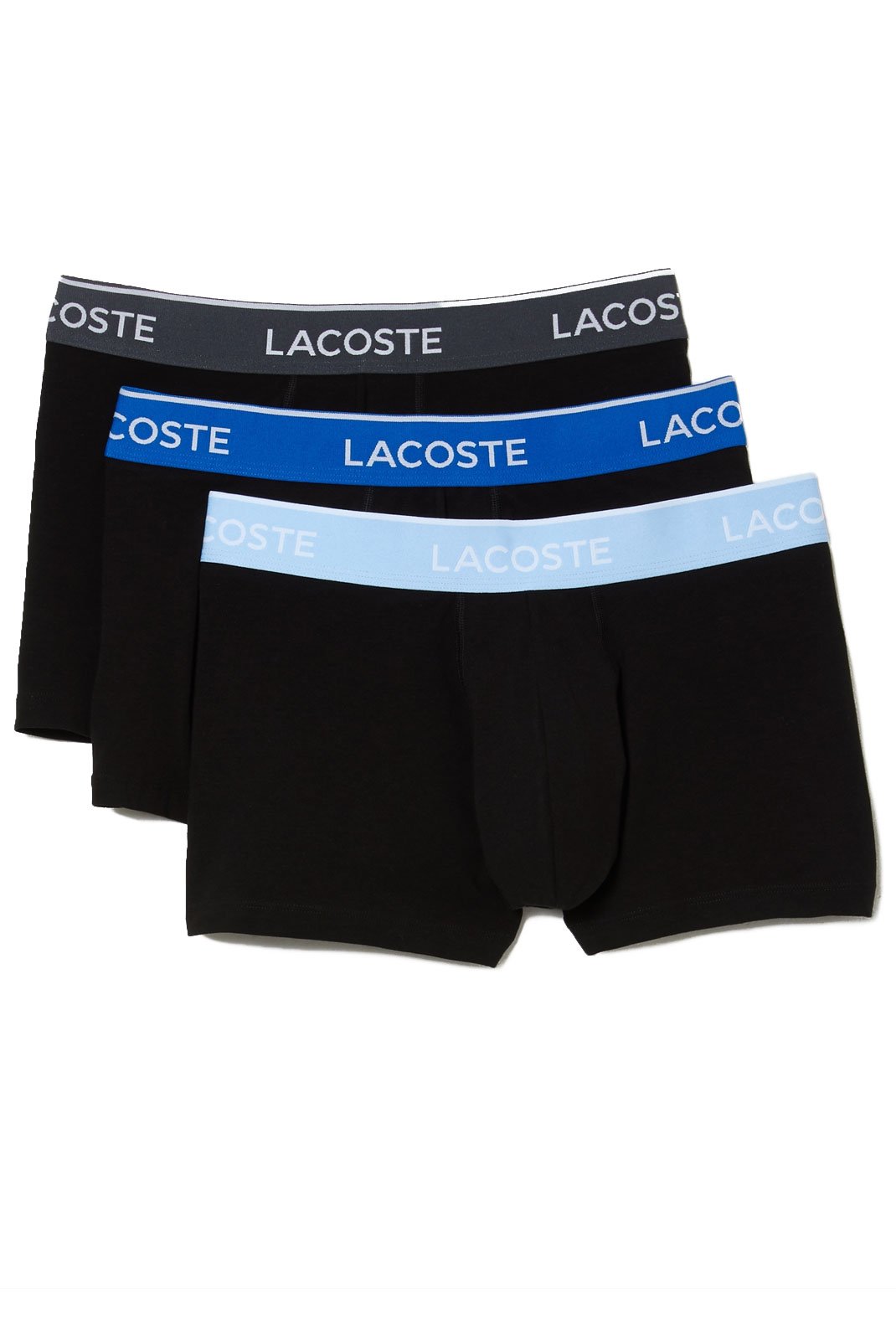 Slips / Boxers  Lacoste 5H3401 B68 NOIR/MARINA-PANORAMA-GRAPHITE