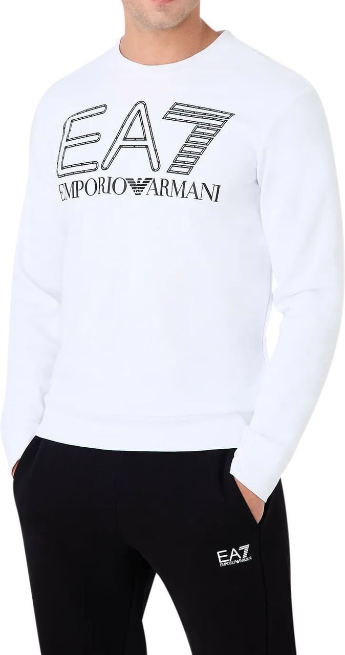 Sweatshirts  Ea7 6RPM08 PJSHZ 1100 WHITE