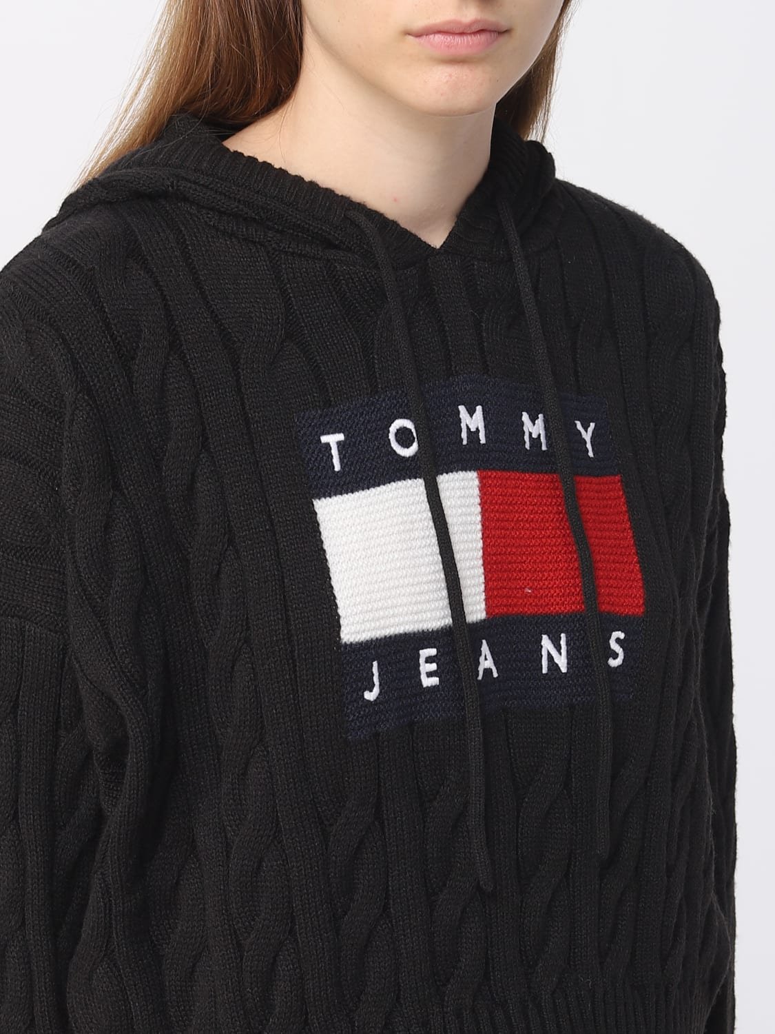 Pull  Tommy Jeans DW0DW16528 BDS Black