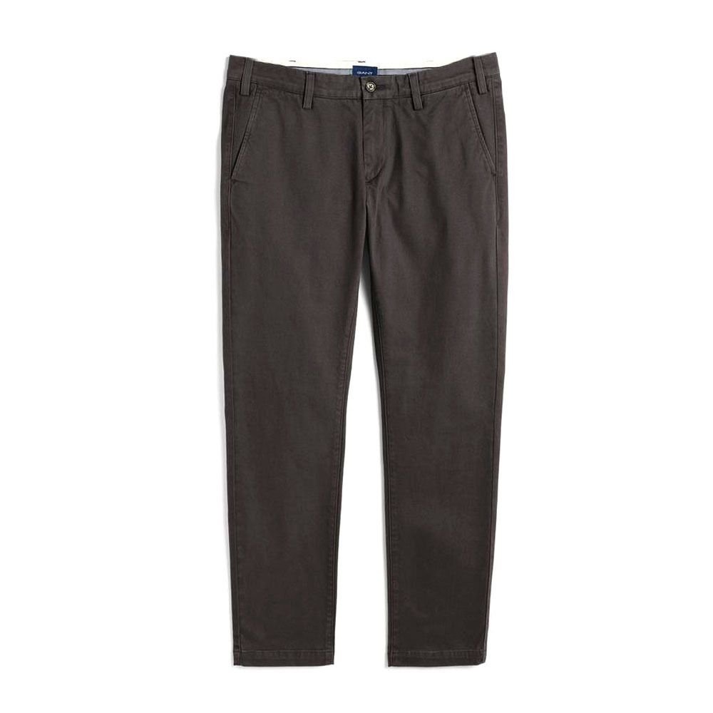 Pantalons chino/citadin  Gant 1503956 11 DARK GRAPHITE