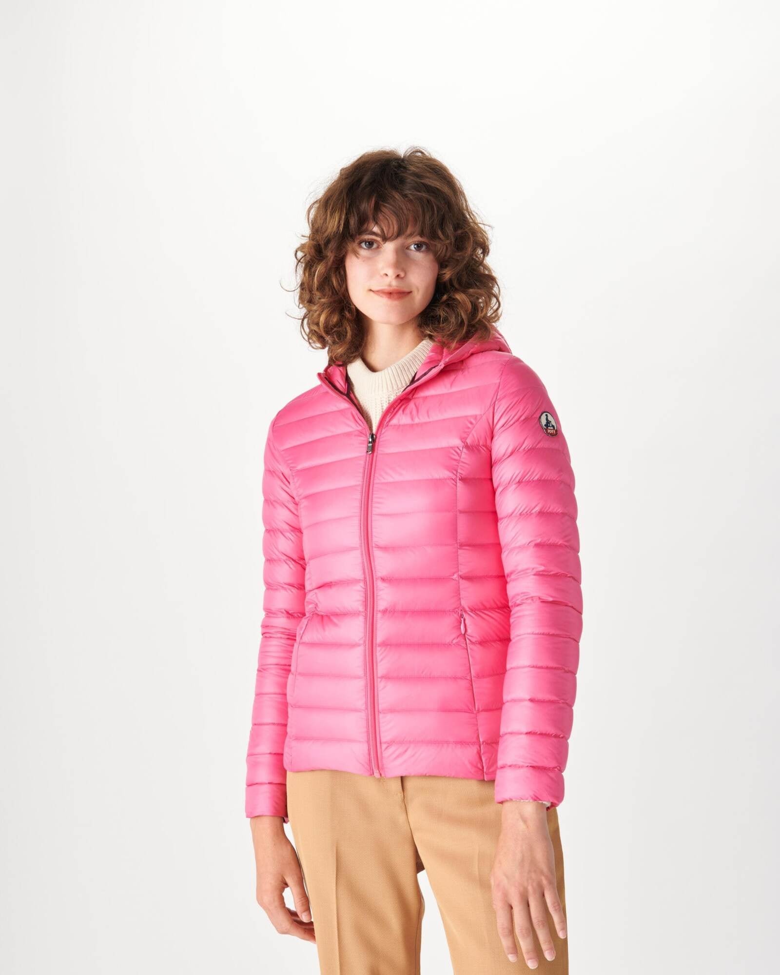 Blouson / doudoune  Just over the top CLOE 453 ROSE PALE / AUBERGINE