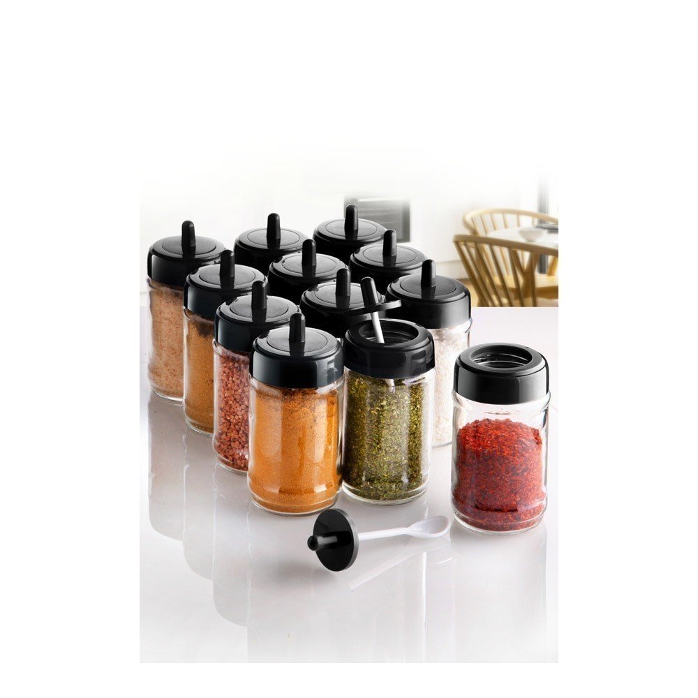 Bocaux, pots et bonbonnières  Hermia 430KSV1468 Noir