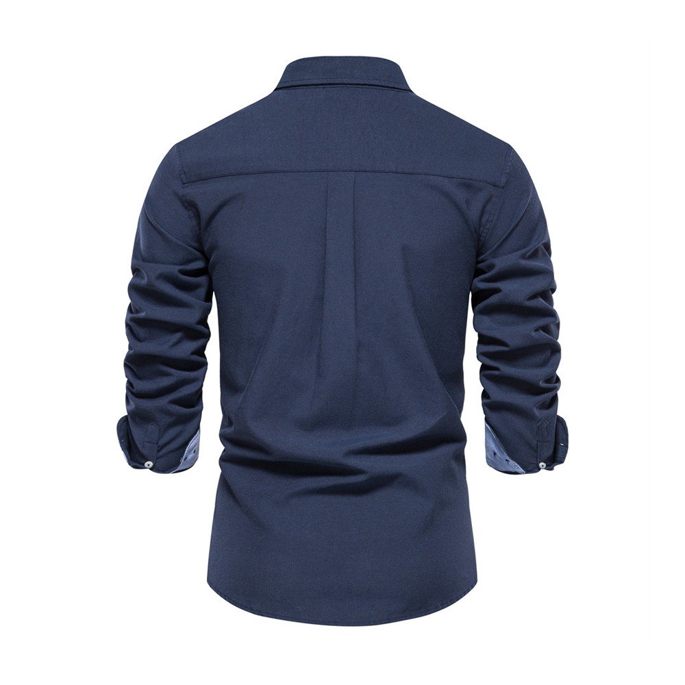 Chemises manches longues  Atom SH700 Navy blue