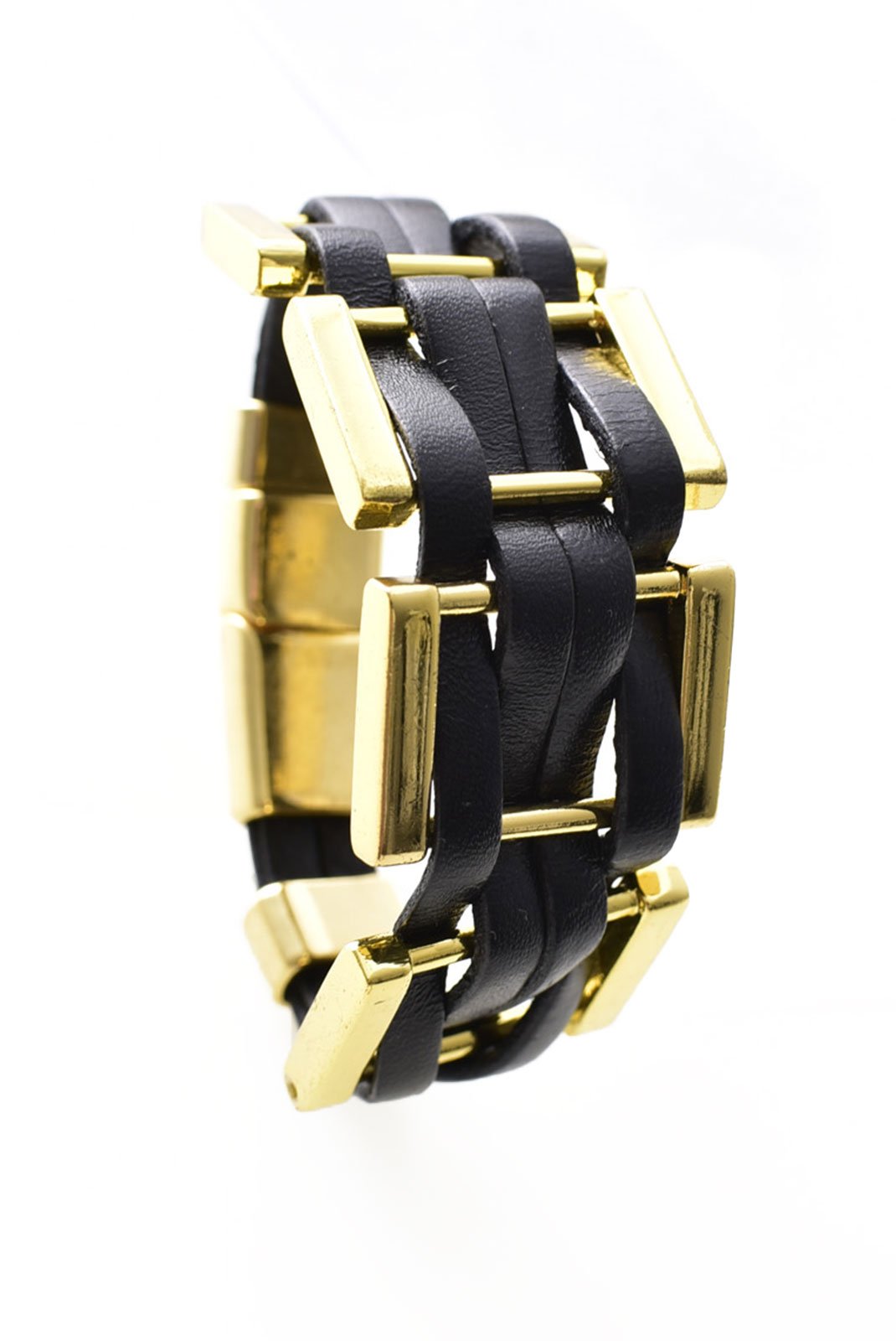Montres / Bijoux  L'atelier de Gaspard A78 Chrome Noir or