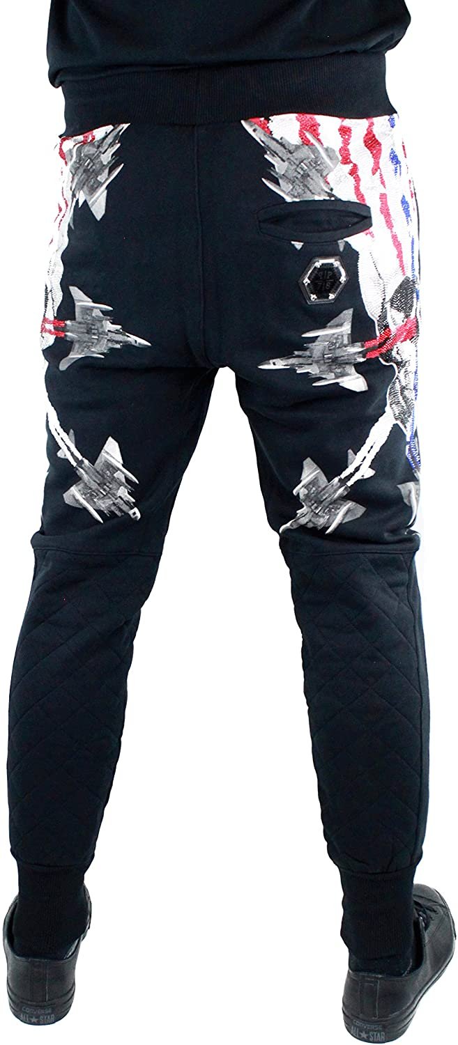 Pantalons sport/streetwear  Philipp plein HM680775 02 BLACK