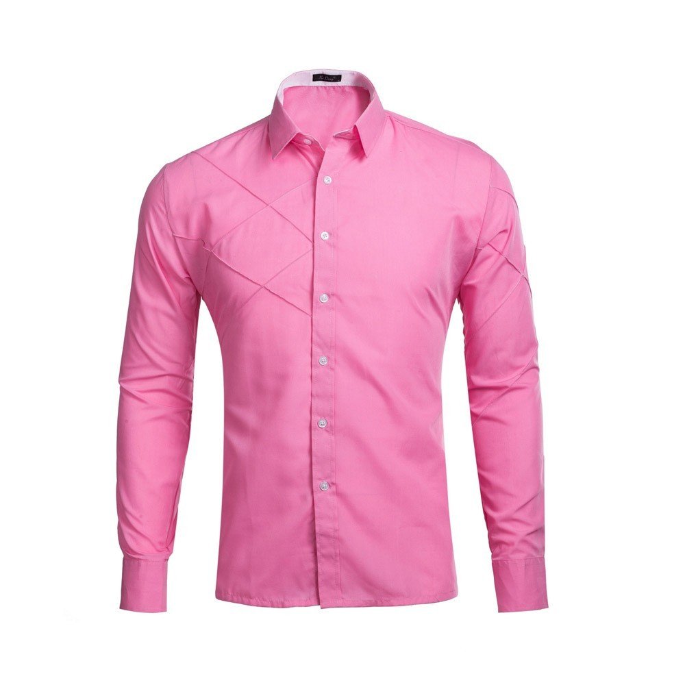Chemises manches longues  Deli.s GD017 pink