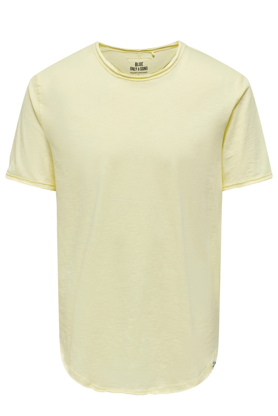 Tee-shirts  Only&sons ONSBENNE LONGY SS TEE NF 7822 NOOS Pear Sorbet