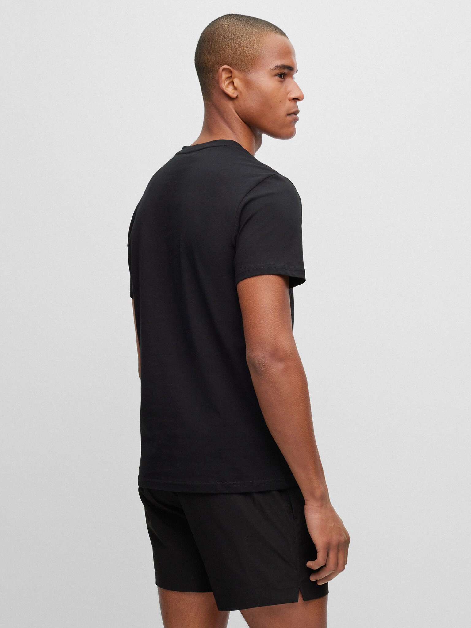 T-S manches courtes  Hugo boss 50491706 001 BLACK