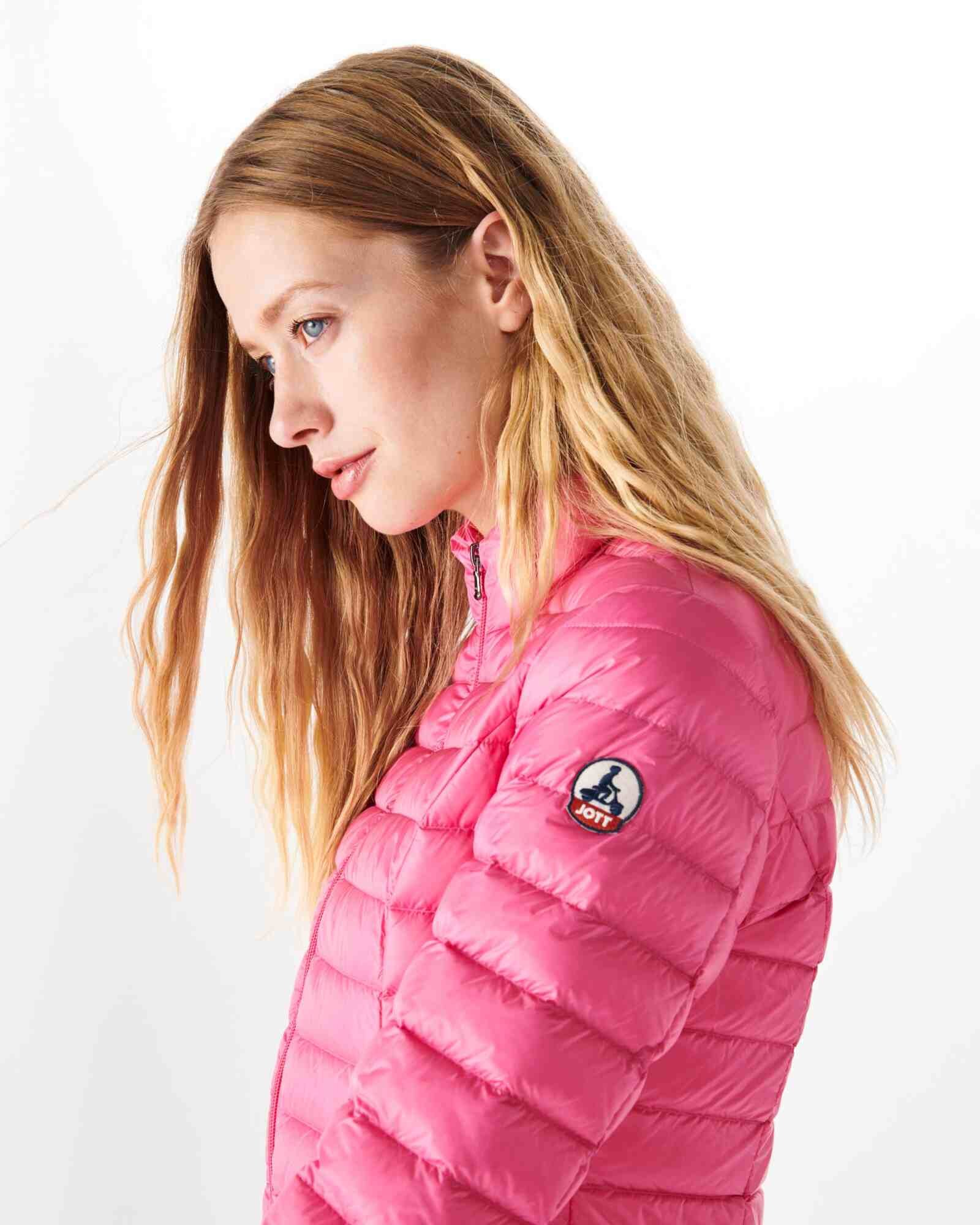 Blouson / doudoune  Just over the top CHA 453 ROSE PALE / AUBERGINE