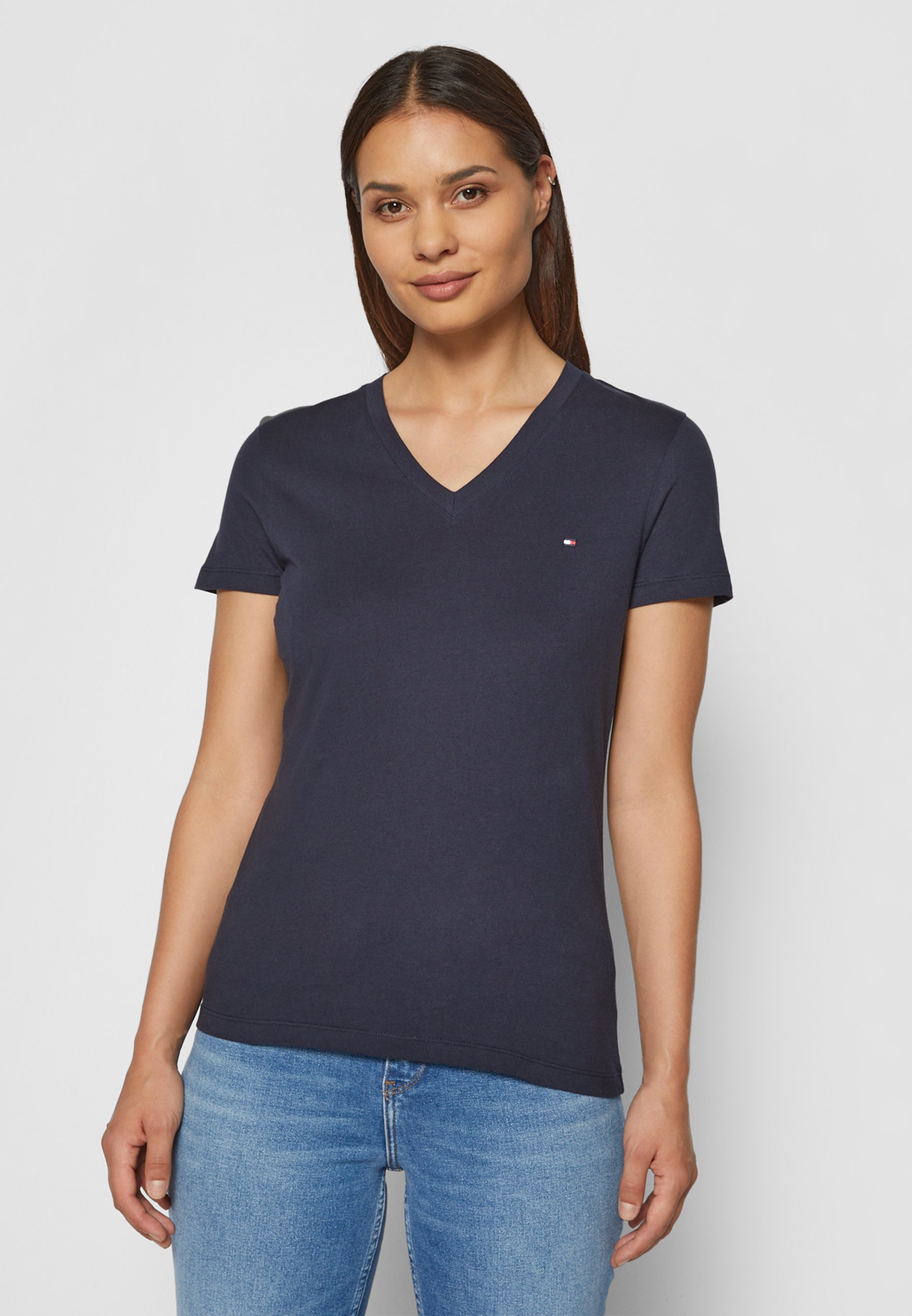 Tee shirt  Tommy Hilfiger WW0WW24969 403 MIDNIGHT