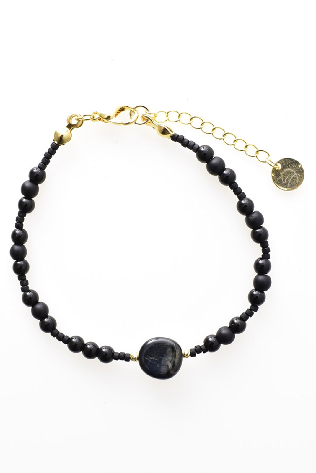 Montre, Bijoux  L'atelier de Gaspard A19 Perle Noir