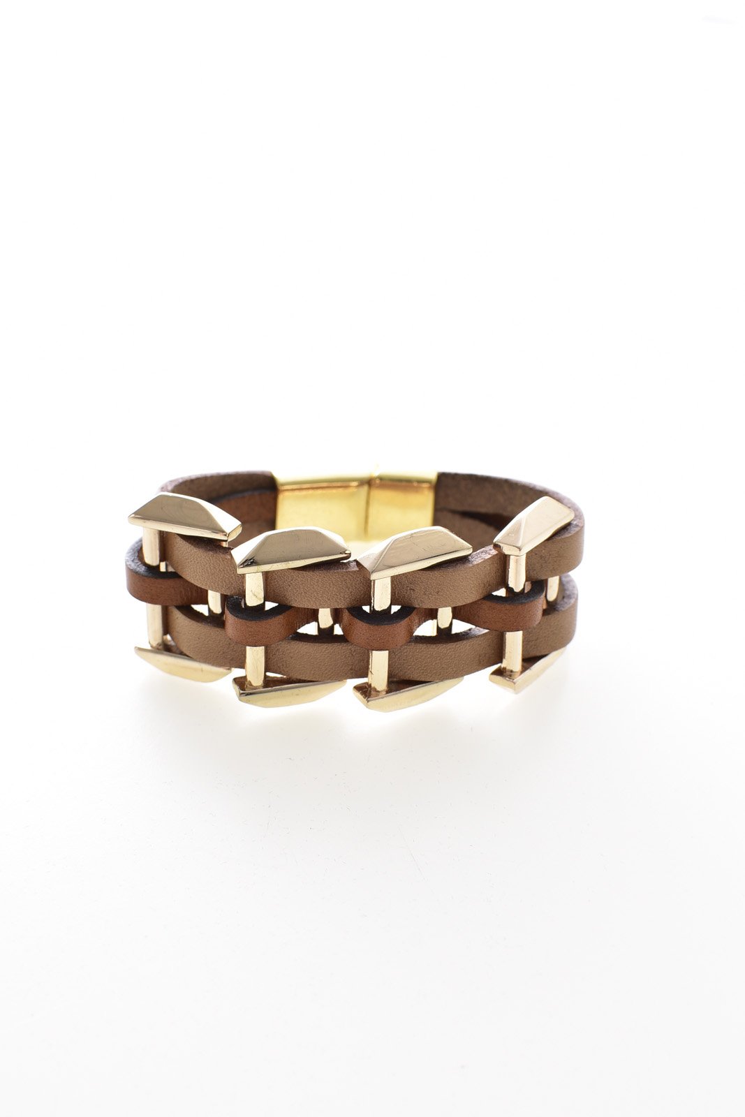 Montres / Bijoux  L'atelier de Gaspard A76 Chrome Beige or