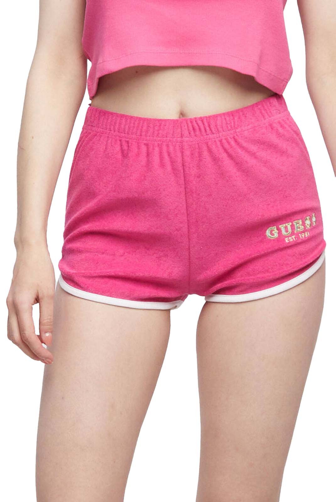 Shorts  Guess jeans E1GD06 SG00M G6B5 NEON PINK