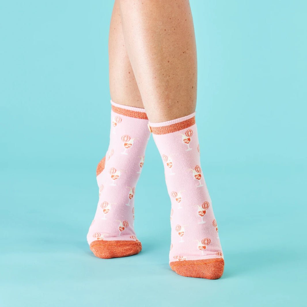 Chaussettes  Cabaia CAB946QRZG SOCKS NAILA ET ANTOINE Rose