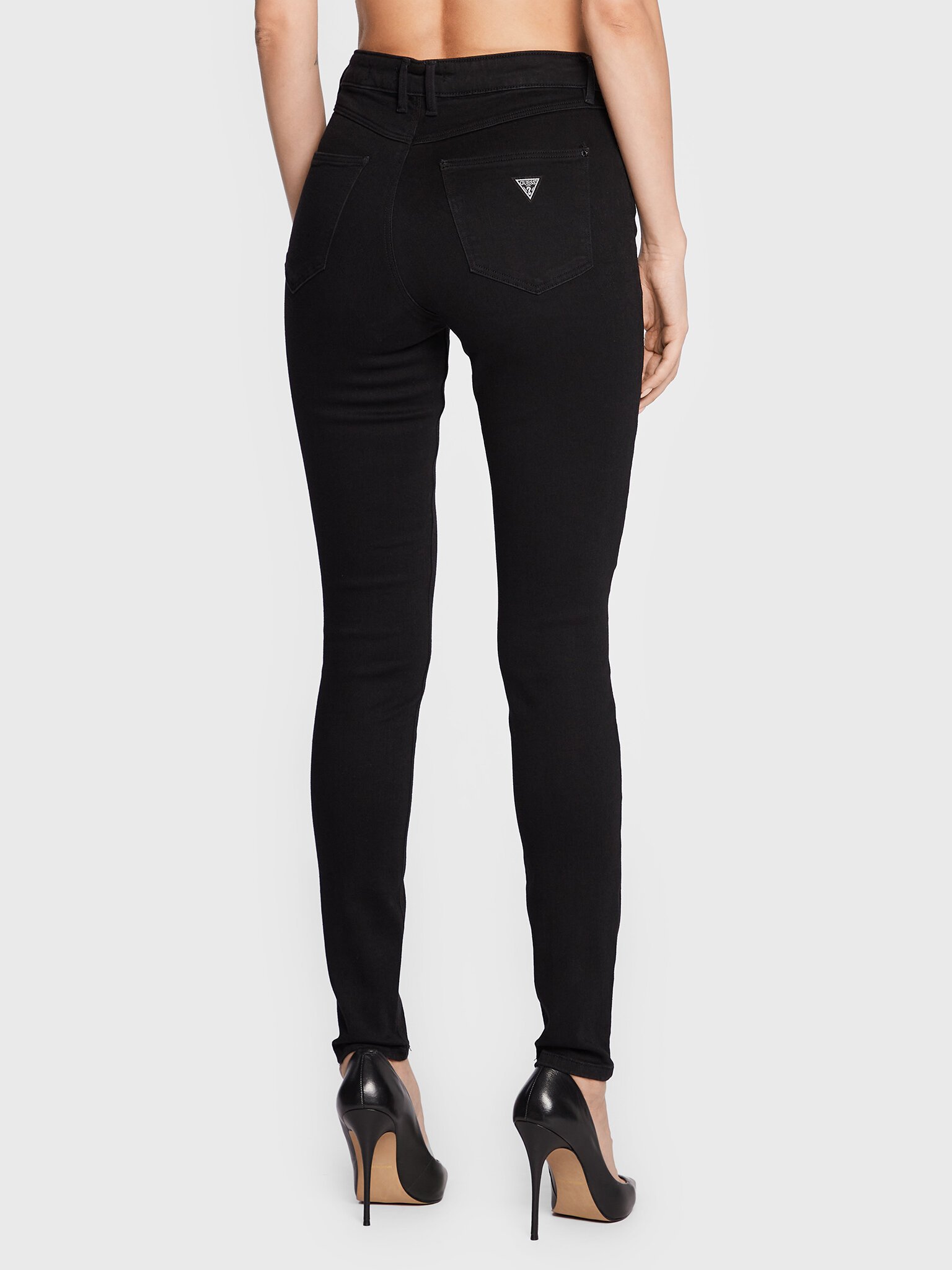 Femme  Guess jeans W2YA46 D4PZ1 CBL1 CARRIE BLACK.