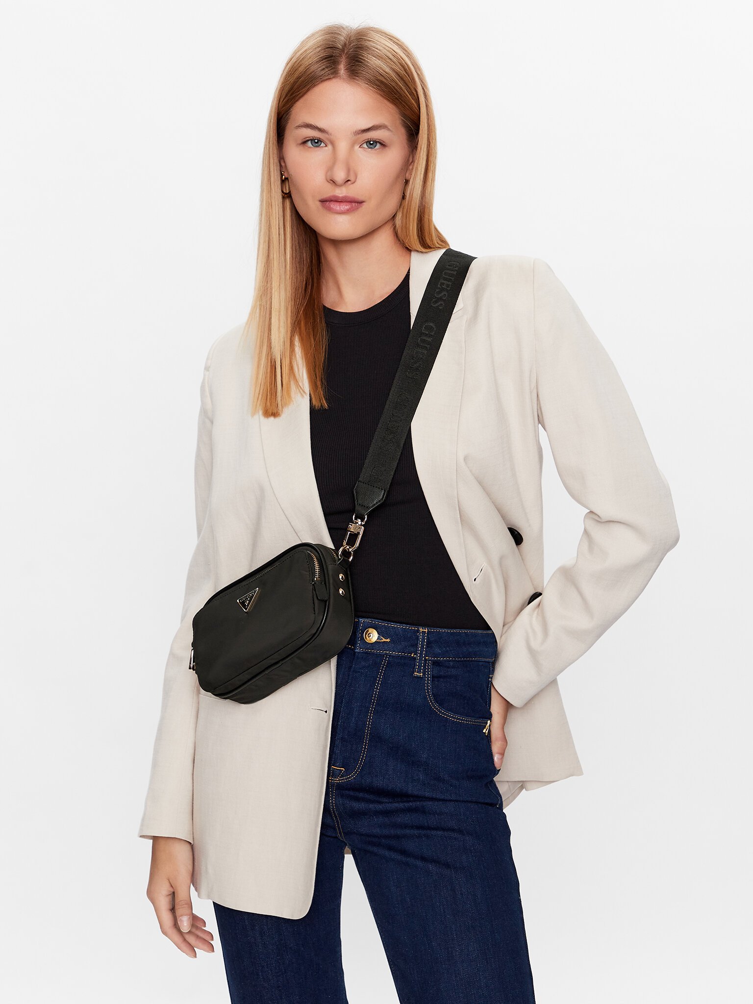 Cabas / Sacs shopping  Guess jeans HWEYG8 39572 BLACK