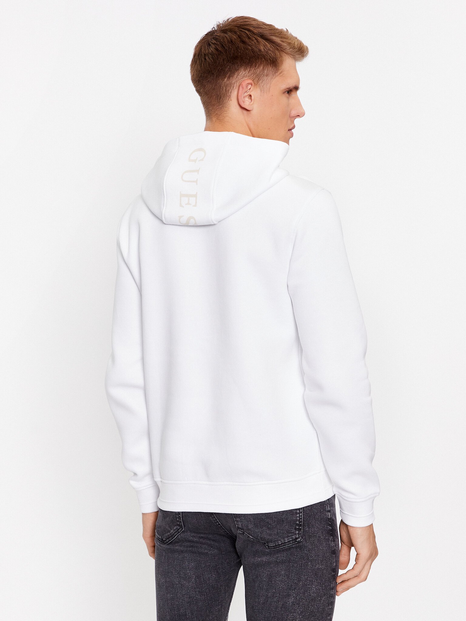 T-S manches courtes  Guess jeans M3BQ52 K9Z21 G011 Pure White