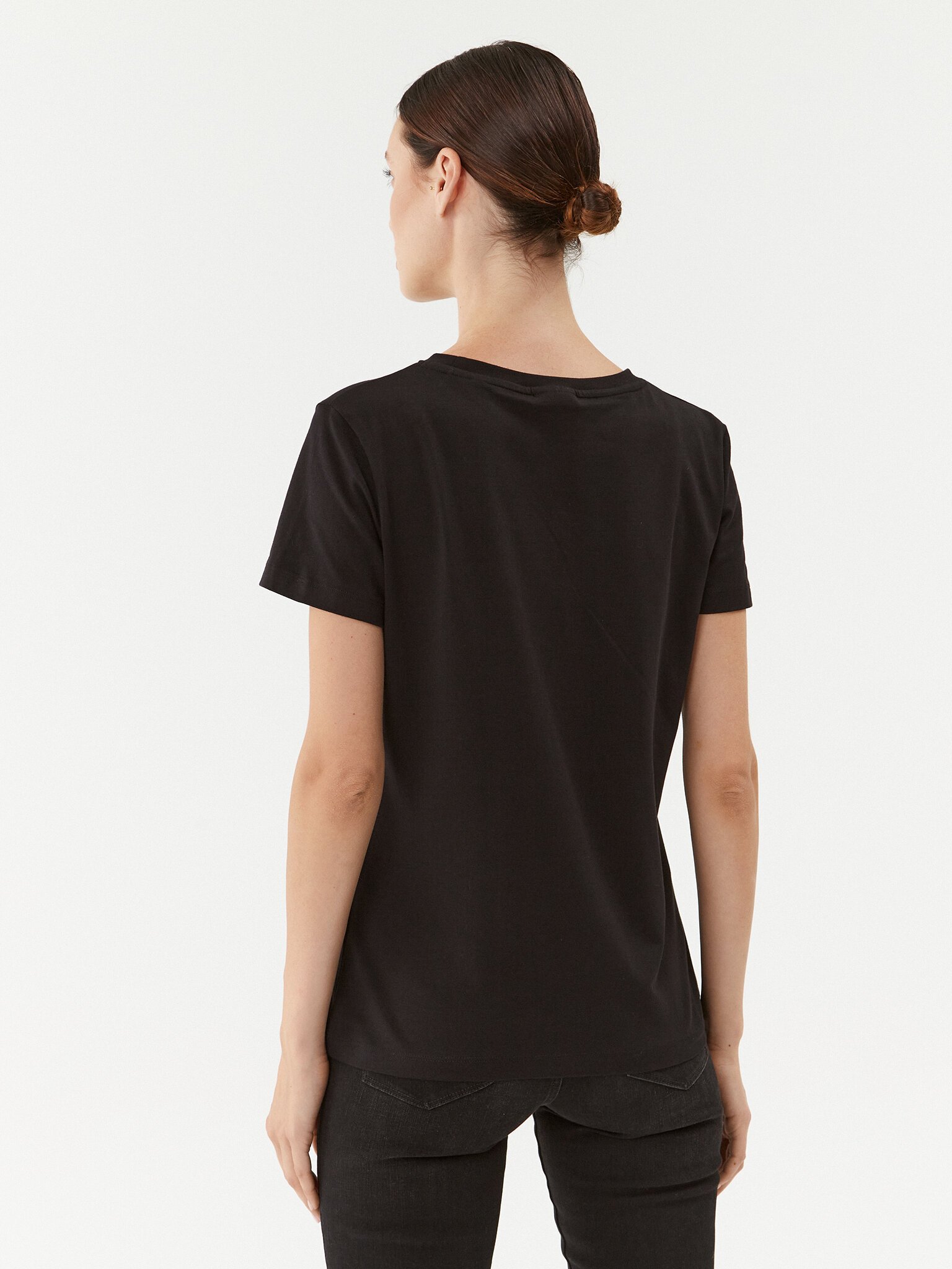 Tee shirt  Guess jeans V3BI11 J1314 JBLK Jet Black A996