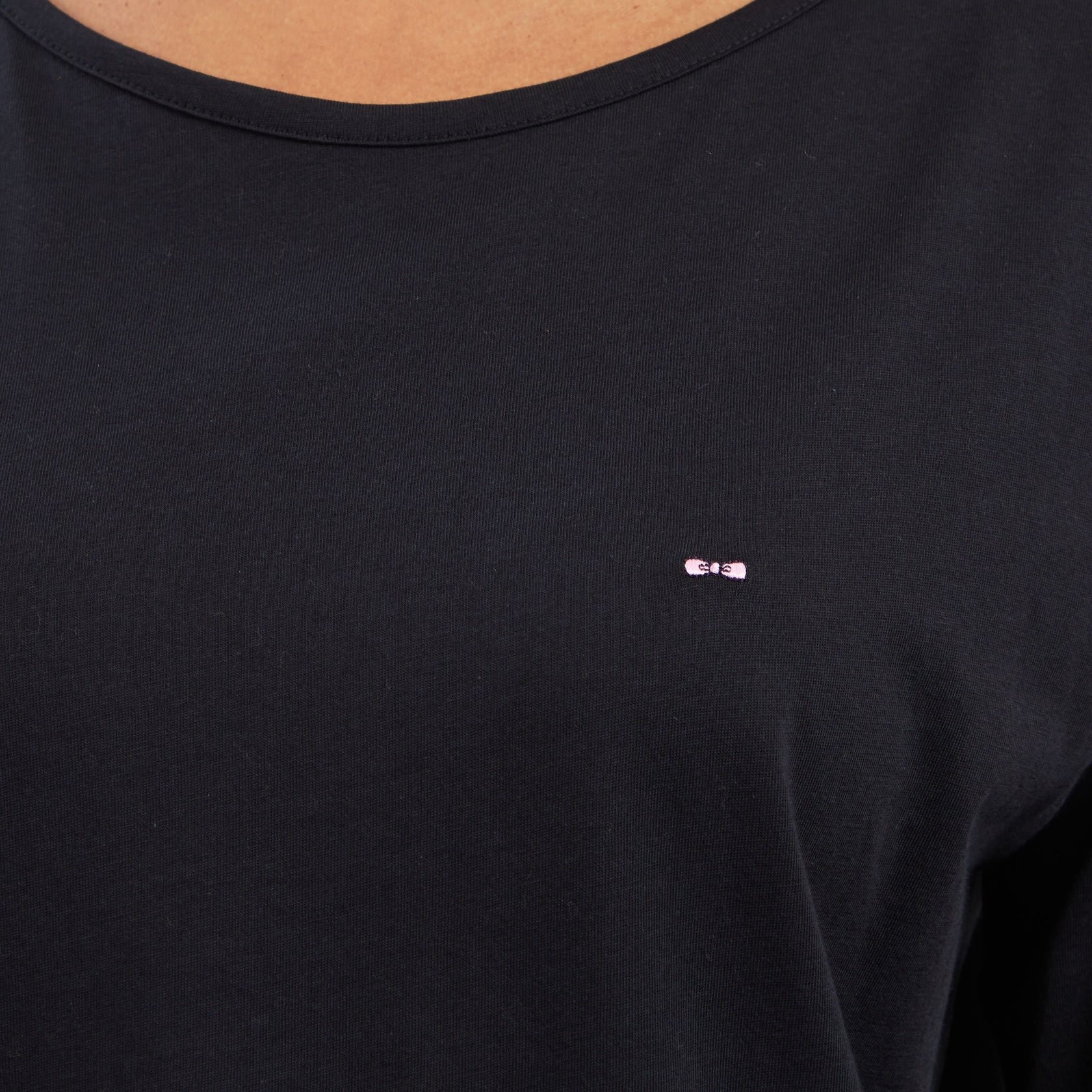 Tee shirt manches longues  Eden park H23MAITL0001 Noir