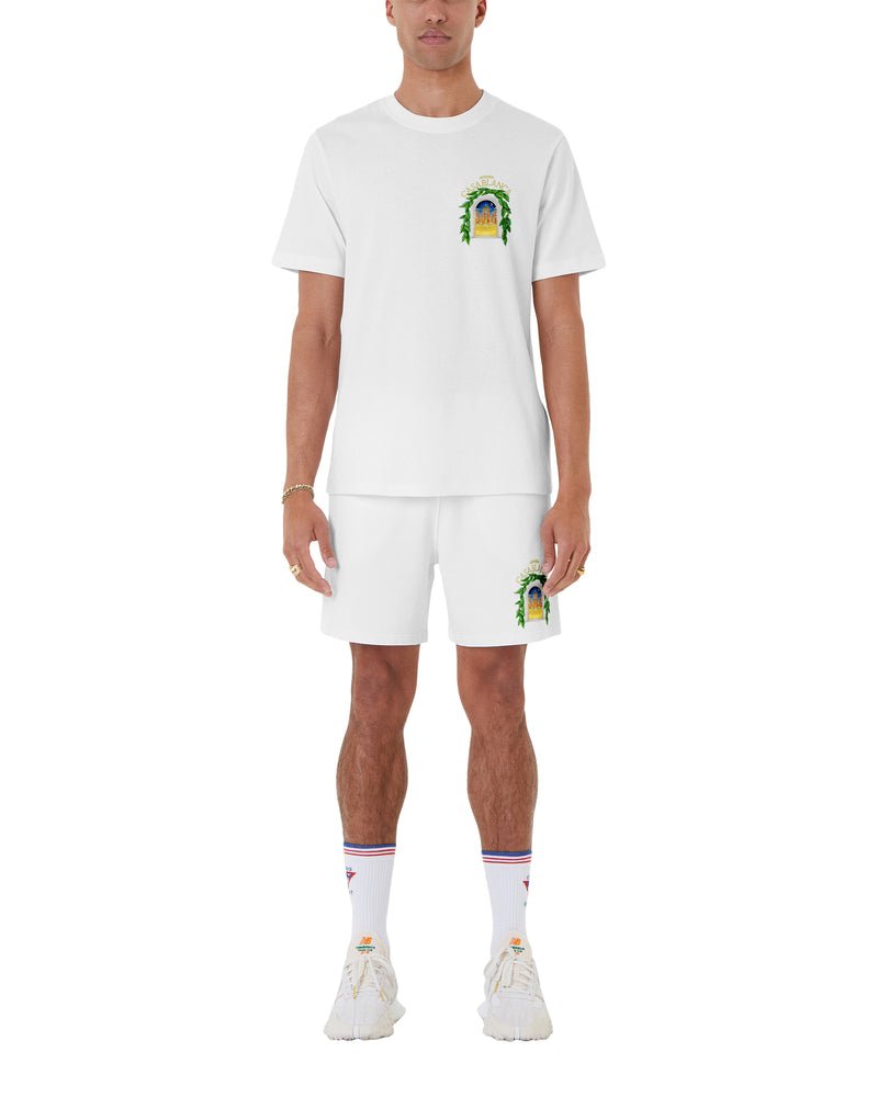 T-S manches courtes  Casa blanca MS23-JTS-001-11 WHITE JERSEY