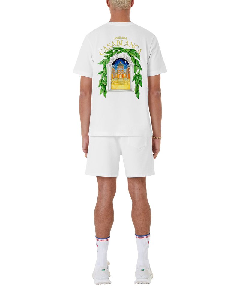 T-S manches courtes  Casa blanca MS23-JTS-001-11 WHITE JERSEY