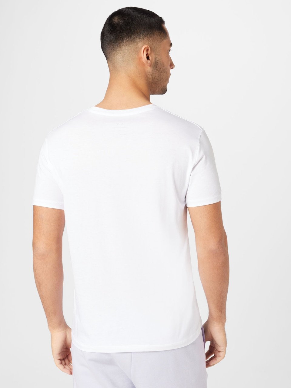 Tee-shirts  Armani exchange 8NZT75 ZJA5Z 1100 WHITE